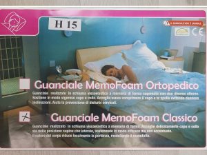 Guanciale Memo Foam Classico H15