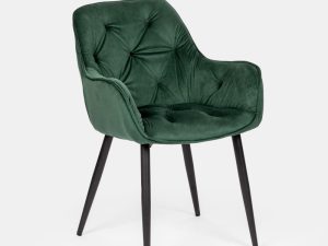 Poltroncina Imbottita in velluto