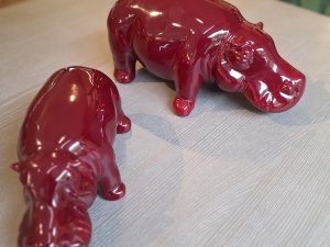 Hippo Mini Bordeaux H 12