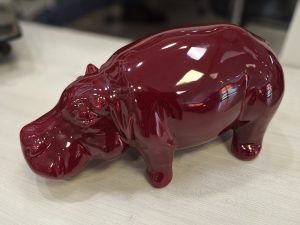 Hippo Small Bordeaux    H 15