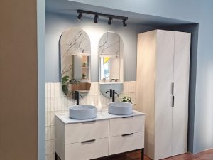 Bagno Composizione Doppio Lavabo